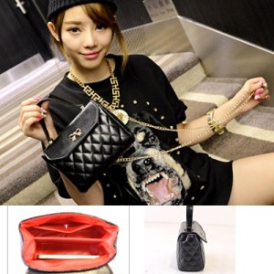 B1027 IDR.168.OOO MATERIAL PU SIZE L16XH13XW6CM WEIGHT 450GR COLOR BLACK,SILVER,RED (2)