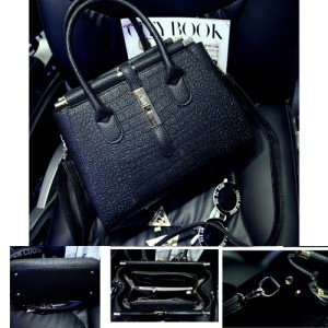 B1028 IDR.224.OOO MATERIAL PU SIZE L35-24XH24XW14CM WEIGHT 980GR COLOR BLACK,BLUE (2)