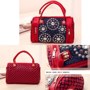 B1055 IDR.2O8.OOO MATERIAL CANVAS SIZE L33XH18XW11CM WEIGHT 700GR COLOR GOLD,SILVER,RED (1)