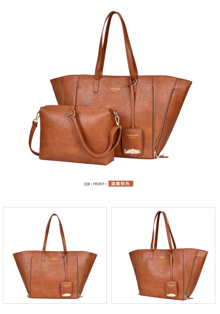B1631(2in1) IDR.207.000 MATERIAL PU SIZE L50XH31XW15CM WEIGHT 1100GR COLOR BROWN