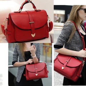 B306 IDR.178.OOO MATERIAL PU SIZE L33XH23XW9CM, STRAP 120CM WEIGHT 850GR COLOR RED