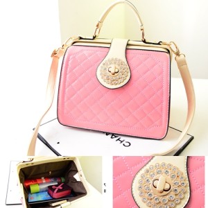 B773 IDR.196.OOO MATERIAL PU SIZE L24XH20XW15CM WEIGHT 700GR COLOR PINK,ROSE,BLACK (1)