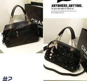 B785 IDR.2O5.OOO MATERIAL PU SIZE L33XH21XW11CM WEIGHT 800GR COLOR BROWN BONE,BROWN FLOWER,SEQUIN  (4)