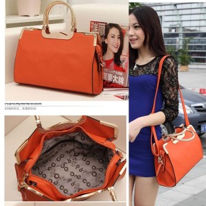 B8210 IDR.232.OOO MATERIAL PU SIZE L33XH24XW9CM WEIGHT 1000GR COLOR BLACK,ORANGE,ROSE (1)