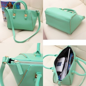 B8256 IDR.2O6.OOO MATERIAL PU SIZE L28XH22XW17CM, STRAP 117CM WEIGHT 700GR COLOR YELLOW,GREEN,WHITE (1)