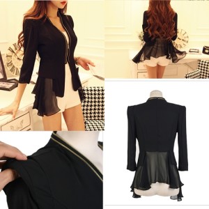 J31253 IDR.175.OOO MATERIAL COTTON POLYESTER SIZE M,L LENGTH 76CM,78CM BUST 100CM,108CM WEIGHT 500GR COLOR BLACK,WHITE (2)