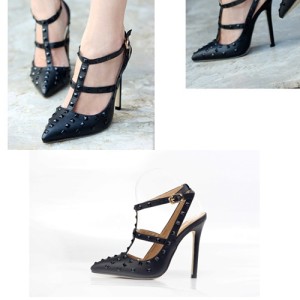 SH1802 IDR.235.OOO MATERIAL PU HEEL 11.5CM COLOR RED SIZE 35,36,37,38,39, COLOR BLACK SIZE 35,36 (1)