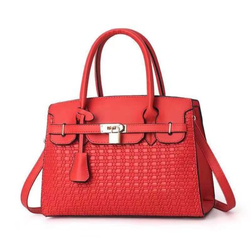 B858B-red Tas Handbag Wanita Elegan Import Terbaru