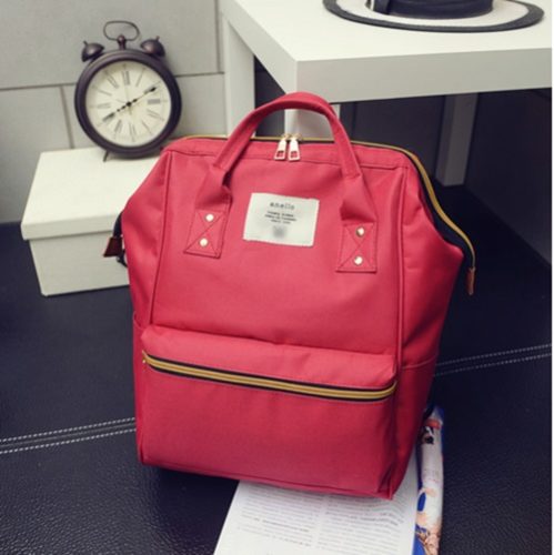 B8690 IDR.135.000 MATERIAL CANVAS SIZE L26XH38XW19CM WEIGHT 450GR COLOR RED