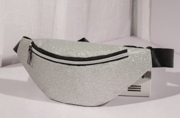 BL061-silver Waist Bag Modis Import Wanita Elegan
